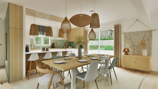 Salle à manger moderne - Salle à manger