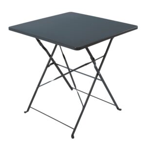 Guinguette Pro - Table de jardin professionnelle en métal terracotta L70