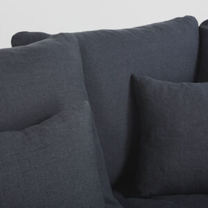 Canapé contemporain en tissu