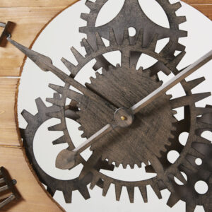 Horloge murale industrielle