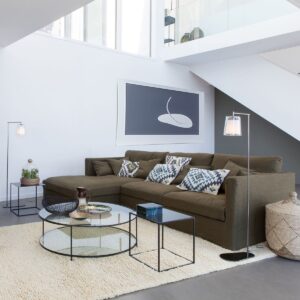 Canapé moderne en vert olive