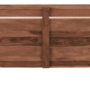 Tête de lit en bois naturel