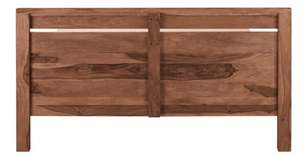 Tête de lit en bois naturel
