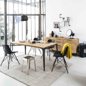 Buffet en manguier massif et acacia