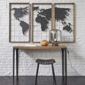 Table de bureau en style industriel