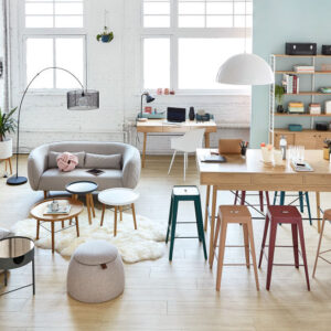 Mobilier contemporain - Espace de vie et bureau