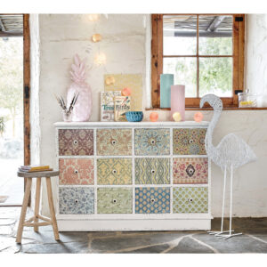 Meuble de rangement éclectique