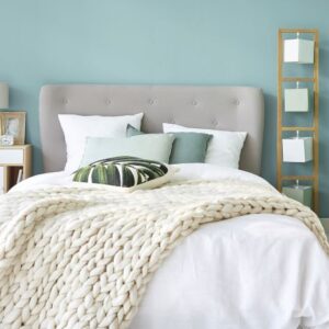 Spring - Commode style scandinave 6 tiroirs en paulownia blanc