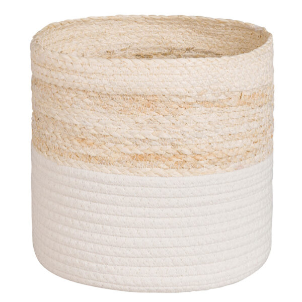 Panier de rangement en jute