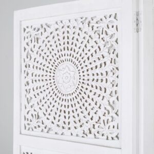 Ananda - Paravent ajouré blanc