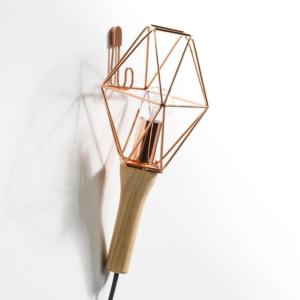 Applique murale en cuivre - Style contemporain