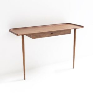 Table console en bois de noyer