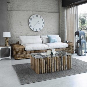 Canapé en rotin - Mobilier de salon