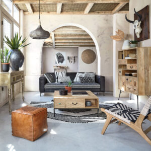 Mobilier de salon éclectique