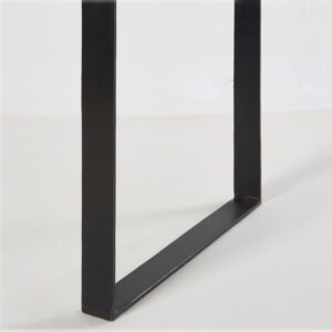 Table en métal noir - Bureau