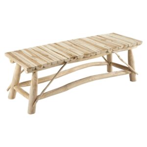 Table d'entrée en bois clair