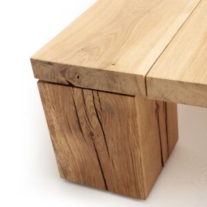 Table basse en chêne clair