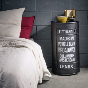 Table de chevet style industriel