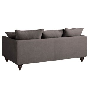 Canapé compact viscose-polyester, Lazare