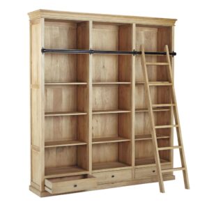 Bibliothèque en chêne clair