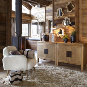 Meuble de salon en bois