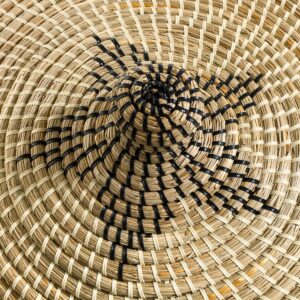 Panier décoratif en style ethnique