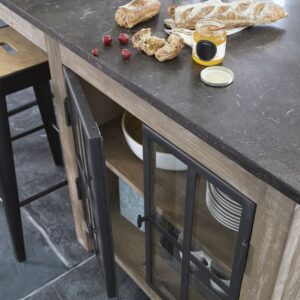 Îlot de cuisine moderne