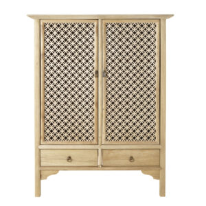 Meuble de rangement en rotin