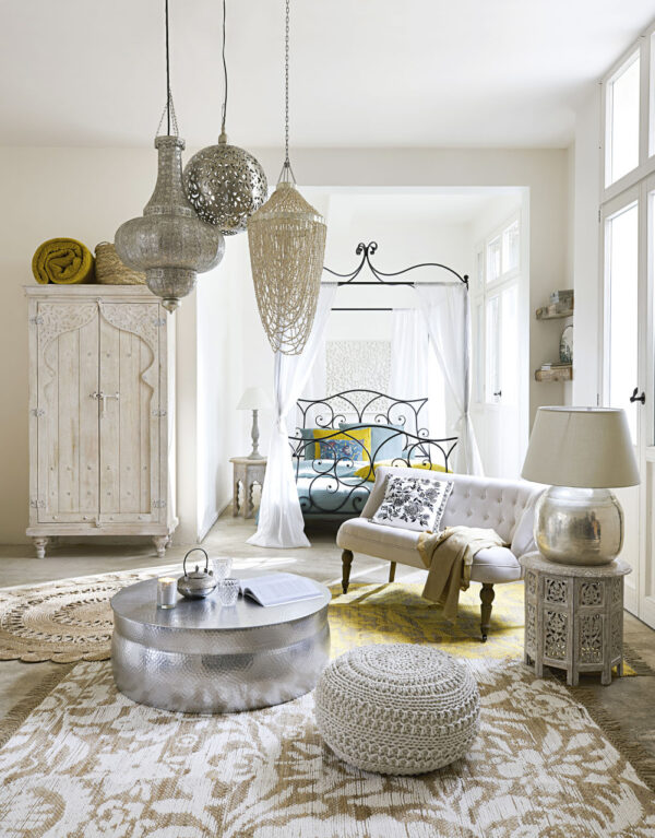 Mobilier de salon éclectique