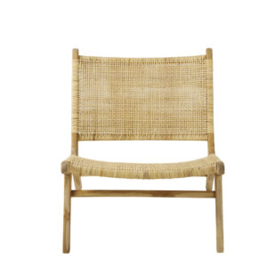 Chaise Scandinave en osier