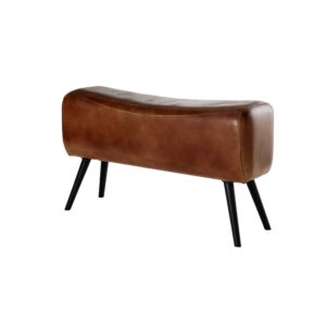 Banc contemporain en cuir