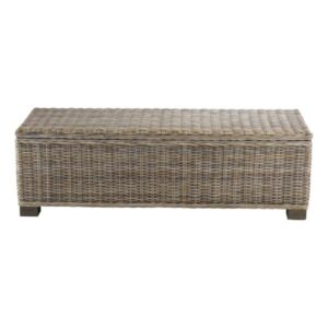 Coffre de rangement en osier