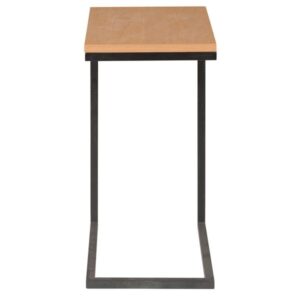 Table d'appoint en bois clair - Style Industriel